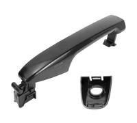Gralara Replacement Door Handle Vehicle-Specific Door Handle Easy to Install Hardware for Vehicle Owners, Mechanics, Automotive Repair, Body Shops, Black, Black, Front Left FL