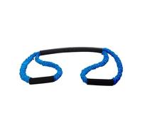 Gralara Resistance Band for Boxing Training with Grip Handles, Elastic Bands for Home Workouts, Blue 25lb