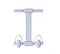 Gralara Resistance Training Rope Exercise Pedal Exerciser Band Set With Foot Support Thickened And Alloy Build For Stable Pulls suitable for home workouts beginners travel fitness, Blue