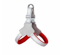 Gralara Retractable Dog Leash Automatic Animal Tether Ergonomic Handle Extendable Dog Leash for Cat Owners, Red, S