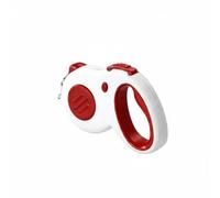 Gralara Retractable Dog Leash Twist-Resistant Automatic Ergonomic Grip Extendable Dog Leash for Training, Red