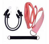 Gralara Rotation Training Belt Portable Golf Swing Improves Clubhead Fast-Paced Golf Swing Rope for Field, Pink