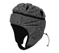 Gralara Rugby Headgear for Protection, Adjustable Cap for Sports Activities, Gray