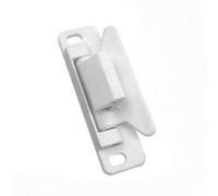 Gralara RV Cabinet Door Latch Cabinet Latch with Spring Low-Profile Hardware for RV, White
