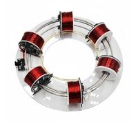 Gralara Scientific Electromagnetic Thruster Model Coil Launcher Desktop Cyclotron Educational Tool Clear Acrylic Case Visualizes Coil Driven Motion Suitable, High Speed 6coil