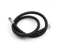 Gralara Scuba Low Pressure Hose Kink Resistant Braided Low Pressure Hose Multi-Layer Construction for Divers, Black, 10cm
