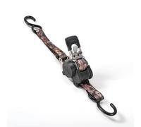 Gralara Self-Retracting Cargo-Securing Straps Compact Retractable Ratchet Straps Easy to Store Retractable Cargo-Securing Strap for Motorcycle, Boat, Camo