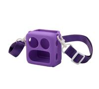 Gralara Silicone Case vice Mini Cutouts Mini Guarding Skin Easy Carry Electronics Accessory for Travel, Purple