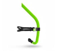 Gralara Silicone Snorkel Swim Training Snorkel Breathing Strap Front Mount Design With Soft And Secure Non Slip Bracket Suitable for lap training endurance, Green