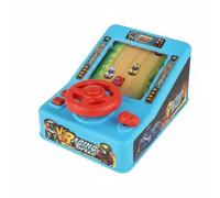Gralara Simulated Game Machine Throttle Function Function Steering Wheel Race Game Hand-Eye Coordination Training for Children