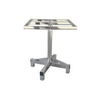 Gralara Spray-Paint Turntable Heavy Duty Turntable with Legged Base Sturdy Rotating Worktable for Painters, Square 50cm 50cm Height 60cm