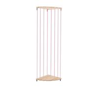 Gralara Stuffed Toy Corner Holder, Stuffed Animal Hammock, Stuffed Toy Corner Storage Rack, Sturdy, Pink