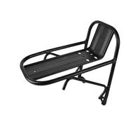 Gralara Support Rack Front Bike Rack Cargo Carrier Luggage Rack Mount Aluminum Alloy Construction Stable Surface Universal Fit suitable for commuting daily riding, Front Rack Al V-disc