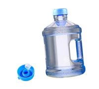 Gralara Thickened Water Dispenser Bottle Reusable Pure Water Bucket Mineral Water Barrel Portable Water Container Pure Water Bottle with Handle for Camping Outdoor Home Office,Blue,3L