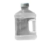 Gralara Thickened Water Dispenser Bottle Reusable Pure Water Bucket Mineral Water Barrel Portable Water Container Pure Water Bottle with Handle for Camping Outdoor Home Office (Grey, 15L)