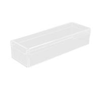 Gralara Tiramisu Box, Rectangular Dessert Carrier with Lid for Bakery