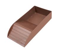 Gralara Tortoise Water Dish Reptile Water Bowl Multifunctional Practical Tortoise Feeder, Large