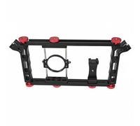 Gralara Twin Handle Phone Holder 1/4 Inch Threaded Holes Versatile Phone Holder Cage Portable Smartphone Video Rig for Photography