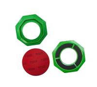 Gralara Universal Sanding Pad Holder Ball Base Ball Stand Holder Accessory Organizer Made of PP for Professional Surface Care Bowling Lanes, green