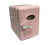 Gralara USB Mini Refrigerator, 4 Liter Capacity for Cosmetics and Beverages, Pink