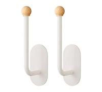 Gralara Wall-mounted Boxing Glove Rack. Versatile for Studios. Stylish Display Storage Rack for Training Gloves, White