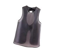 Gralara Waterproof Apron Clothing Protector Work Apron Translucent Bib for Cooking Waitress Grilling Food Serving Dishes Washing, Length 95cm