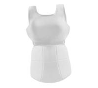 Gralara Women's Karate Chest Protector, Karate Sports Vest, Ergonomic And Breathable Chest for Indoor Fitness, Martial Arts Training, L
