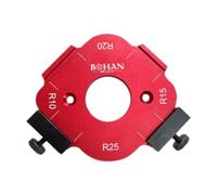 Gralara Woodworking Tool Positioning. Accurate Hardware Measuring. Professional Corner Radius Template for Door/Drawer Handle, 10 25R