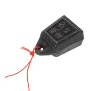 Gram Iron Replacement Scale Weight for Mechanical Balance Beams | Black Finish, Rope Attached, Power-free Operation, Easy Hanging Accessory for Tea Merchants, Market Vendors and Herbal