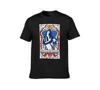 Gram Parsons Art Mens T-Shirt Unisex Graphic Black Tee Shirt 3XL