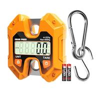 GRAM PRES Digital Hanging Scale 660LB/300KG,Handheld Mini Crane Scale,Deer Hunting Scales,Digital Scale with Hooks for Farm,Fishing, Fish, Meat,Game,Luggage,Outdoor.