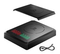GRAM PRES Mini Coffee Scale with Timer, Rechargeable Espresso Scale 2kg/0.1g, for Espresso and Pour-Over Coffee, Portable Coffee Beans Scale with 4 Modes
