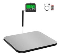 GRAM PRES Shipping Scale, 440 lbs/10g Highly Accurate Postal Scale with Hold/Tare/Pcs, Digital Postage Scale With LCD Display for Packages/Luggage/Post Office/Dog, Battery & USB Cable Included