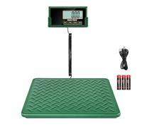 GRAM PRES Shipping Scale,440lbs/10g High Accuracy Digital Postal Scale, Durable Alloy Steel Platform, Heavy Duty Scale for Packages, Postage and Luggage, with Hold&Tare function, batteries&USB Powered