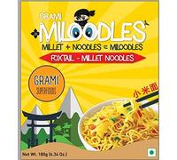 Grami Superfoods - Foxtail Millet Noodles, No Maida, Not Fried, No Preservative, No Artificial Flavour Added, No MSG & Low GI, Healthy Noodles for Kids & Adults - 180g (Pack of 1)