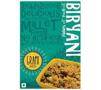 Grami Superfoods Millet Biryani Mix | Gluten Free | Preservative Free | Healthy Breakfast | Easy & Ready To Cook | Lower Blood Sugar | Weight Loss | Rich In Protein & Fiber - 200gm (Pack of 1)