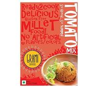 Grami Superfoods Millet Tomato Mix | Gluten Free| Preservative Free| Healthy Breakfast | Easy & Ready To Cook | Lower Blood Sugar | Weight Loss | Rich In Protein & Fiber - 200gm (Pack of 1)