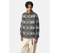 Gramicci Anthony Flannel Check Shirt - Silver Grey - Grey / S