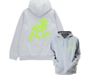 Gramicci - Fleece-lined hooded sweatshirt - Running Man Hooded Sweatshirt Heather Grey for Men - Size L Grey L