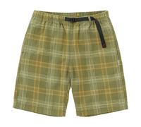 Gramicci | G-Shorts | Hemp Plaid | Natural Hemp Twill Shorts Large