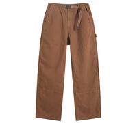 Gramicci Men's Canvas Work Pant Chocolate Aged