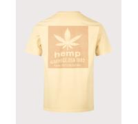 Gramicci Mens Hemp T-Shirt - Colour: Mustard Pigment - Size: XL