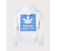 Gramicci Mens Hemp Zip Through Hoodie - Colour: Heather Ash - Size: XL