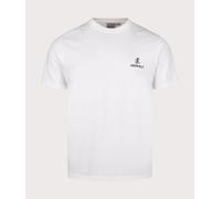 Gramicci Mens One Point Logo T-Shirt - Colour: White - Size: Large