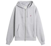 Gramicci Men's One Point Zip Hoodie Heather Grey