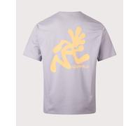 Gramicci - Organic cotton T-shirt - Running Man Tee Lavender for Men - Size XXL Asia - Purple Purple XXL Asia
