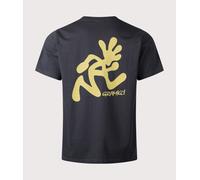 Gramicci Mens Running Man T-Shirt - Colour: Vintage Black - Size: XL