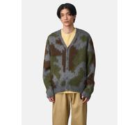 Gramicci Mohair Cardigan - Jungle Digi Camo - Blue / M