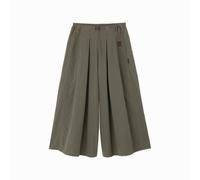 Gramicci | Nylon Flare Pant | Wide Leg Nylon Trousers | Burnt Olive S