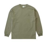 Gramicci One Point Logo Long Sleeve T-Shirt - Khaki - Medium